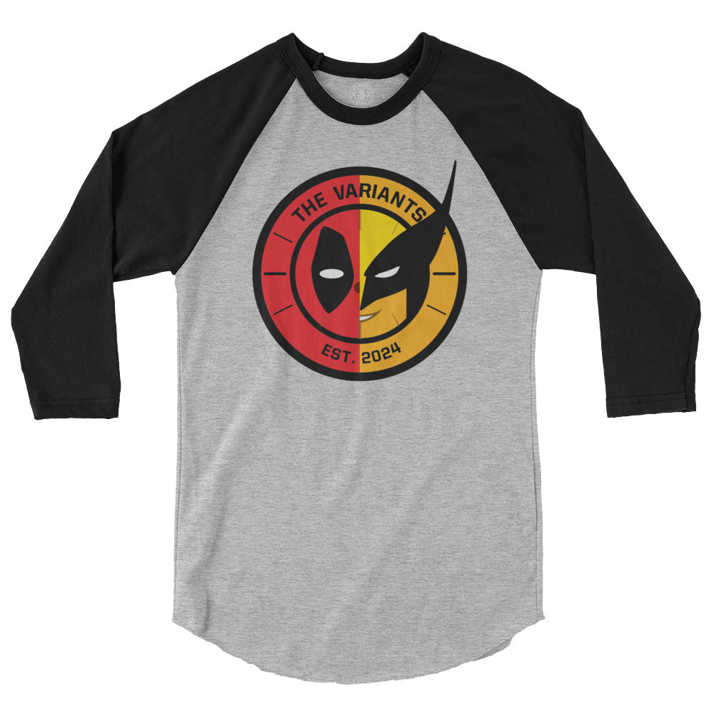 Deadpool & Wolverine The Variants Baseball Tee