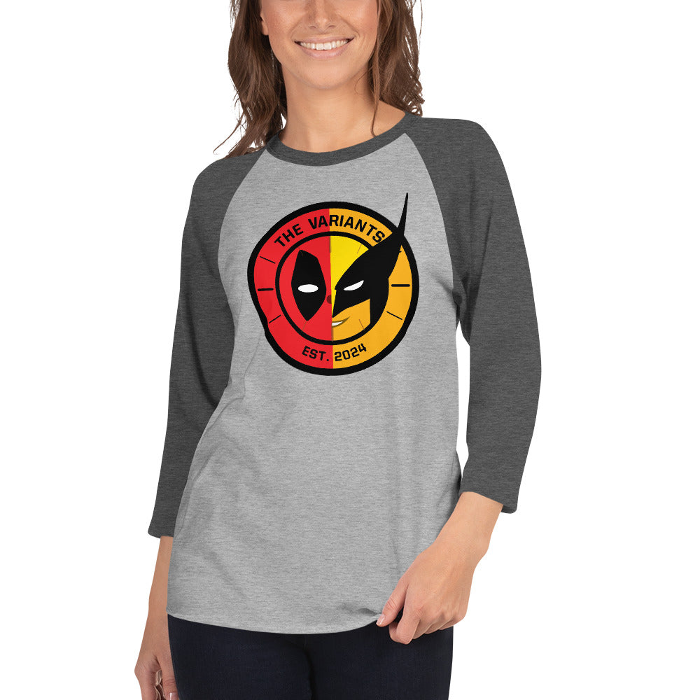 Deadpool & Wolverine The Variants Baseball Tee