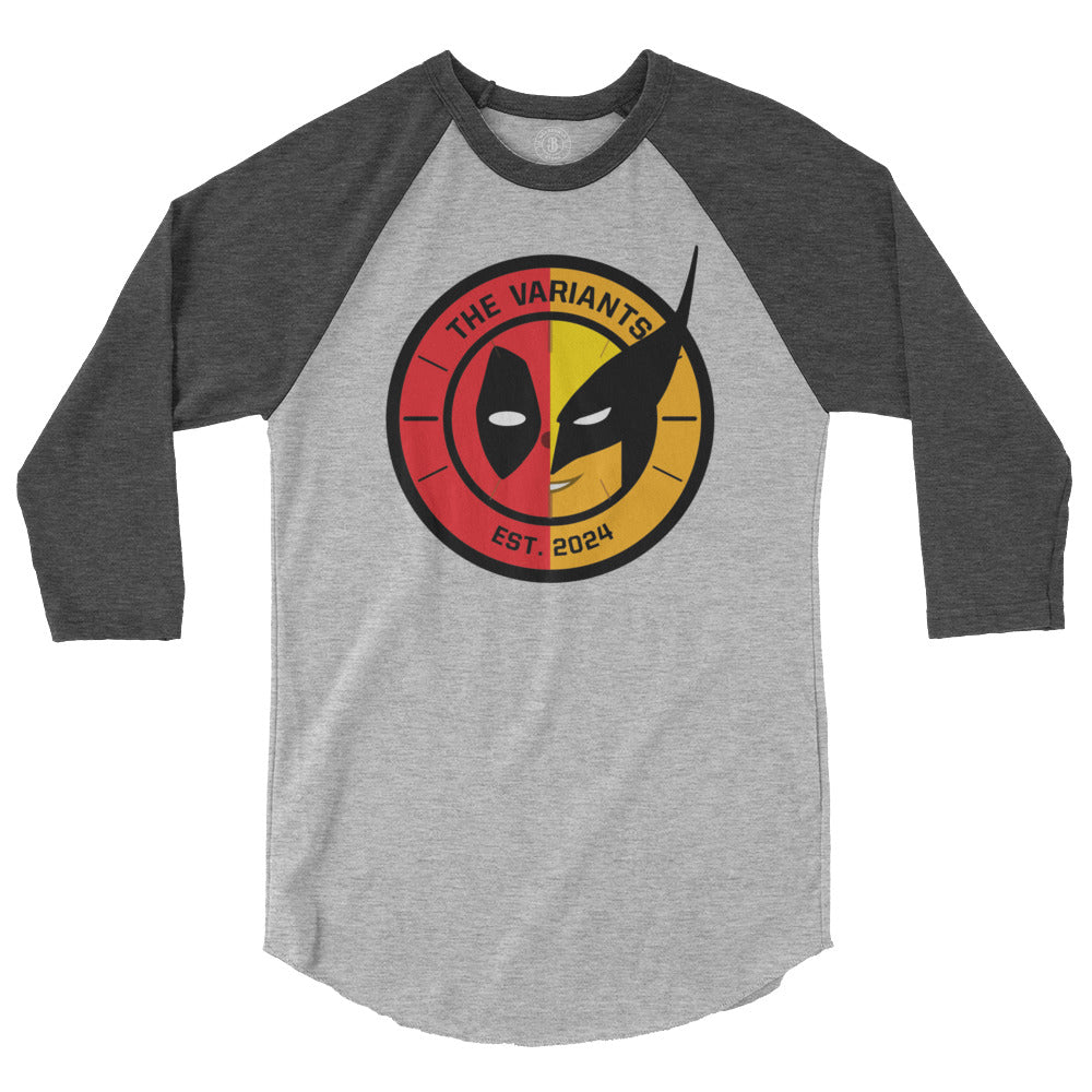 Deadpool & Wolverine The Variants Baseball Tee