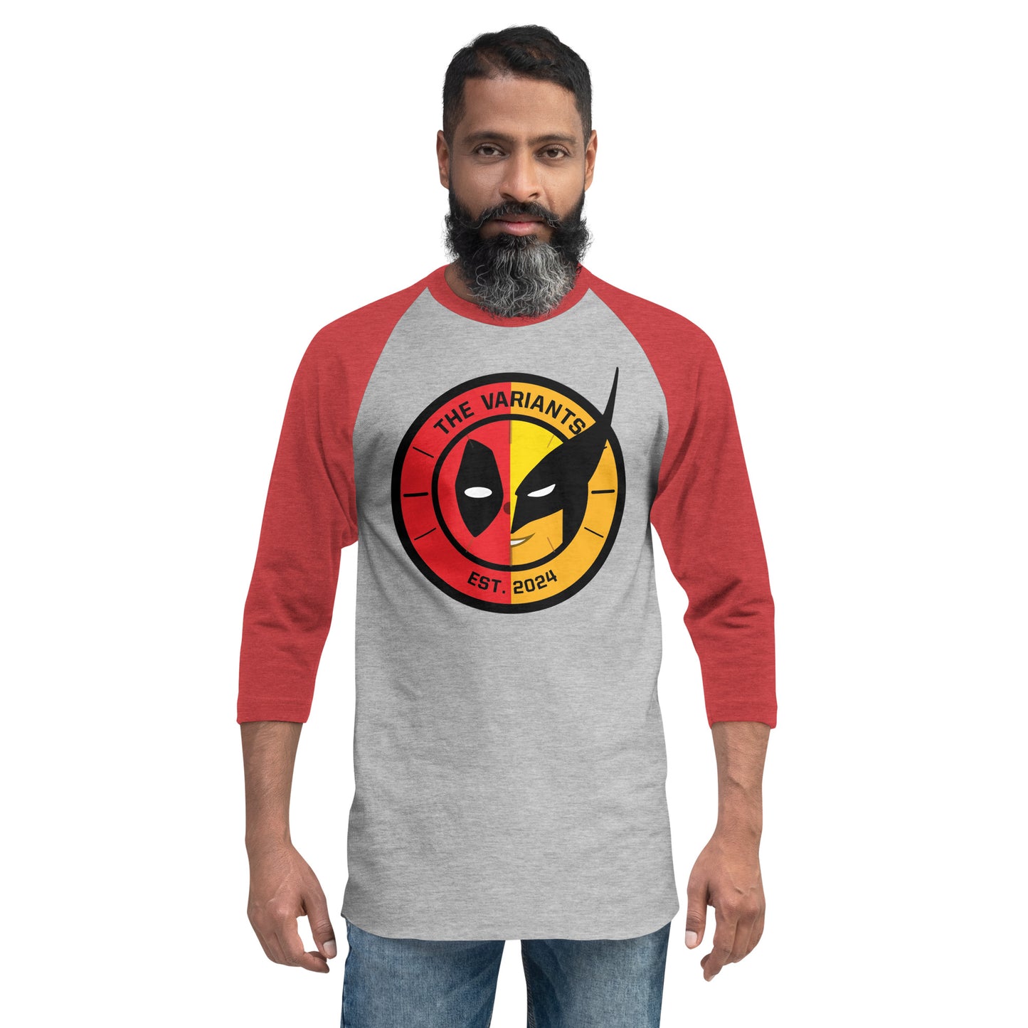 Deadpool & Wolverine The Variants Baseball Tee