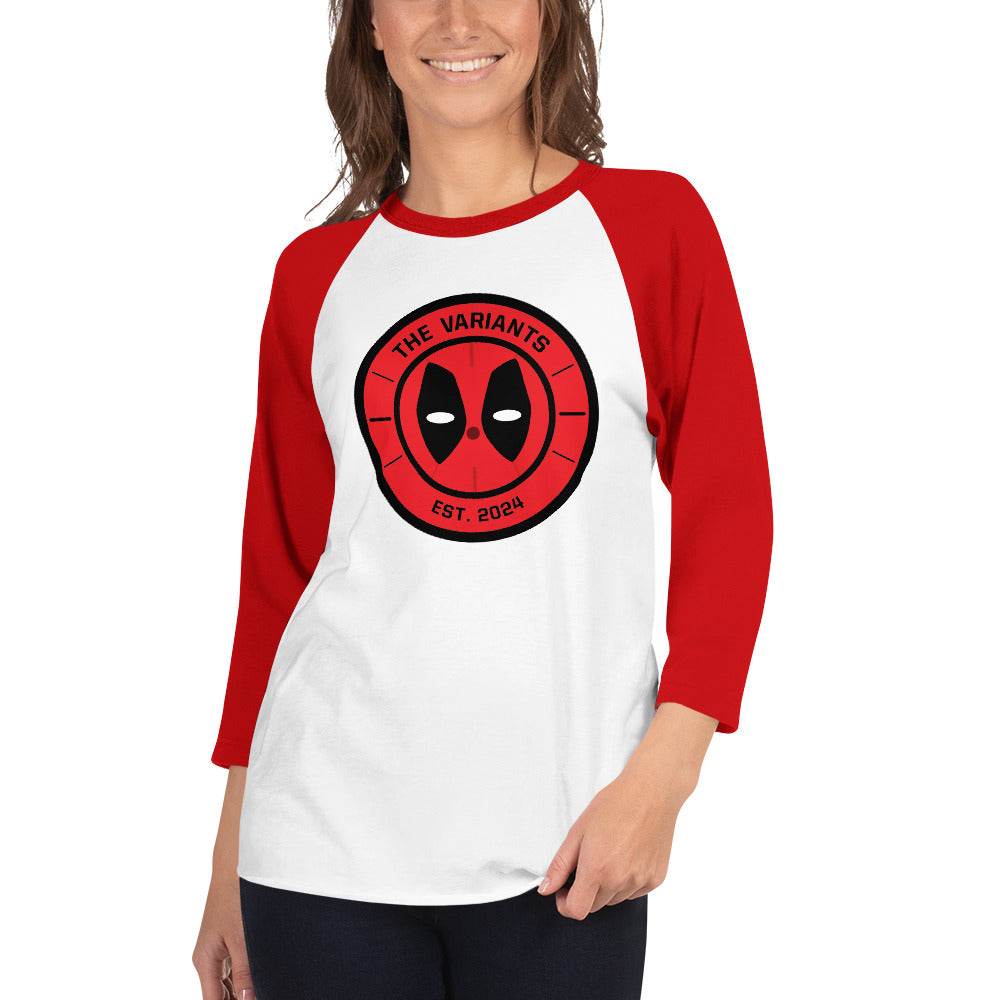 Deadpool The Variants Baseball Tee