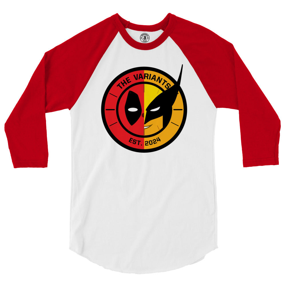 Deadpool & Wolverine The Variants Baseball Tee