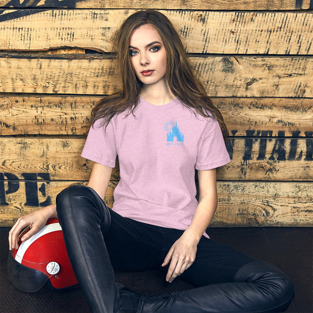 Ready to Begin Corner Style Tee (Blue Castle)