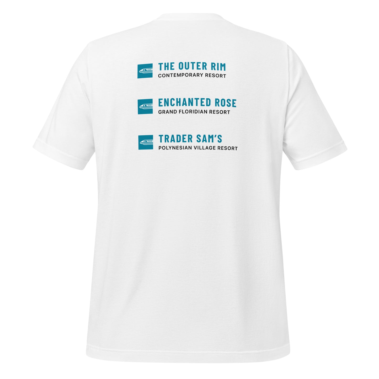 Monorail Bar Crawl Tee (Monorail Blue Variant)