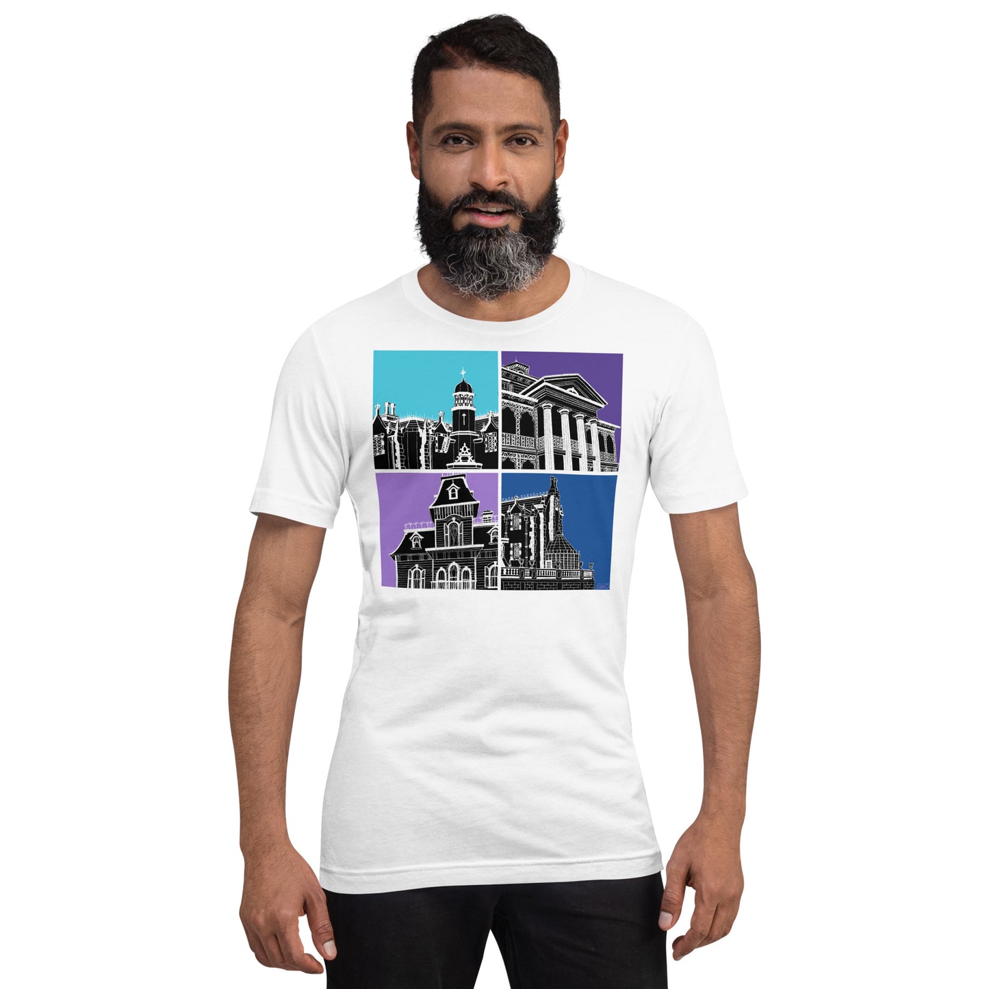 The Four Mansions Tee (Frightening White Variant)