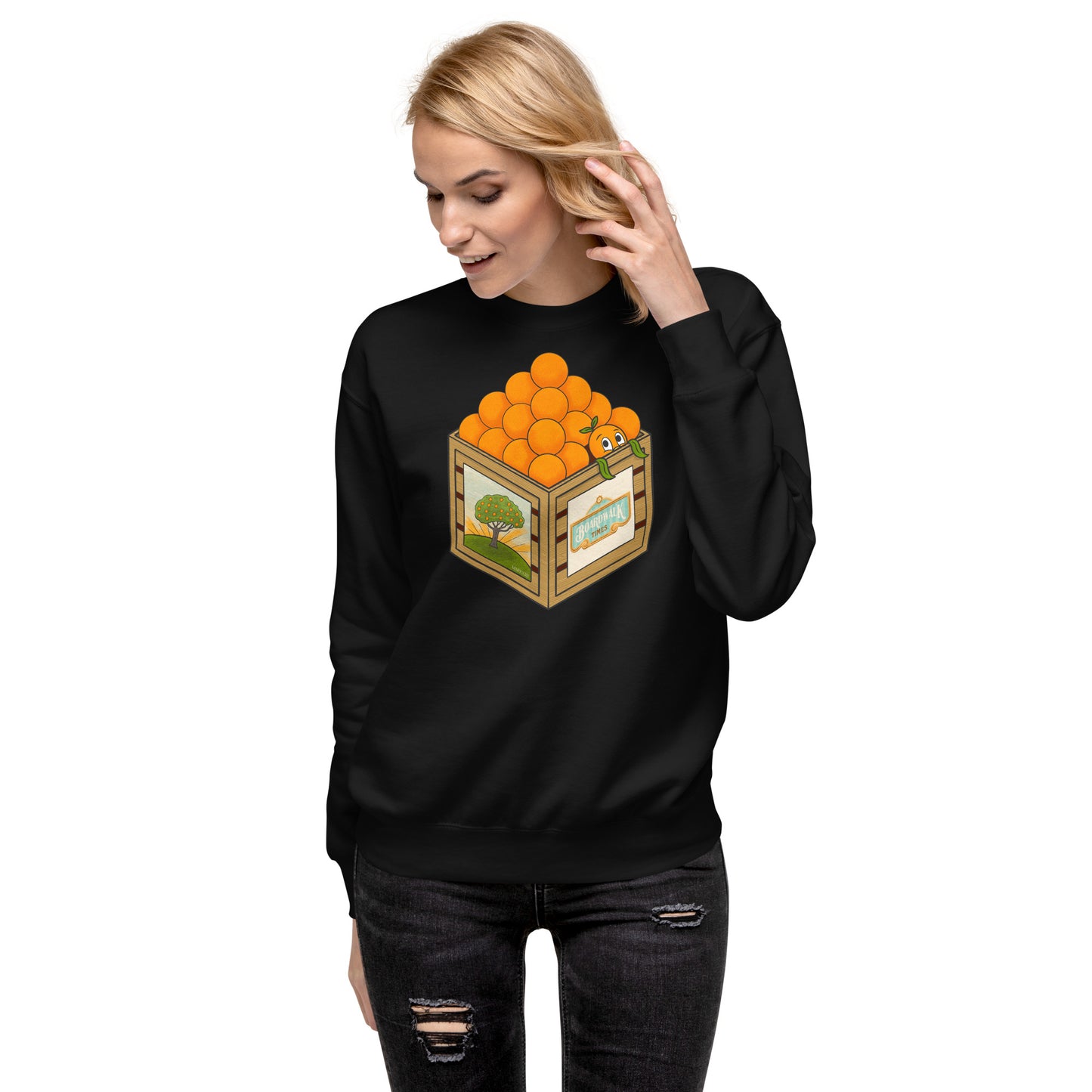 The Orange Crewneck