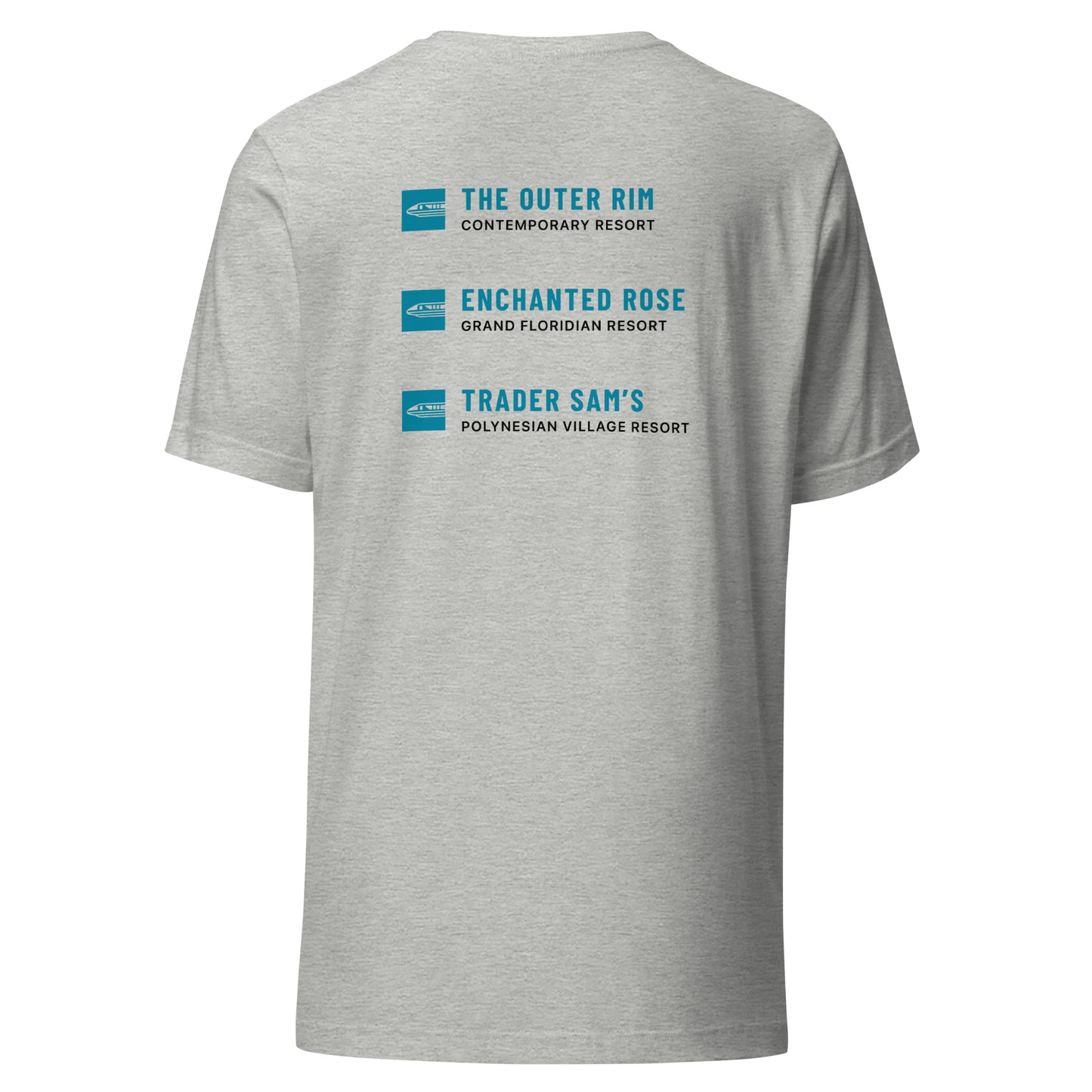 Monorail Bar Crawl Tee (Monorail Blue Variant)