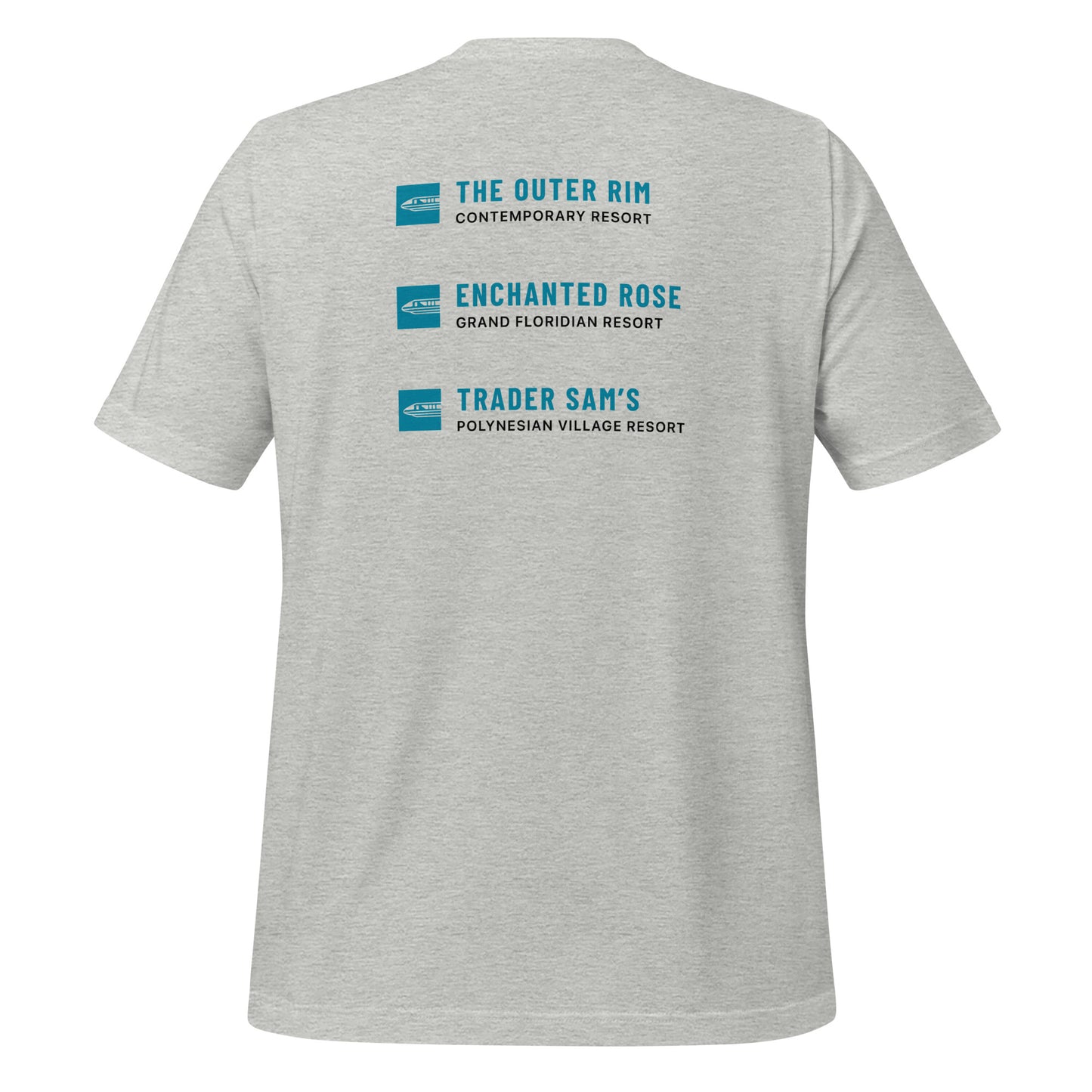 Monorail Bar Crawl Tee (Monorail Blue Variant)