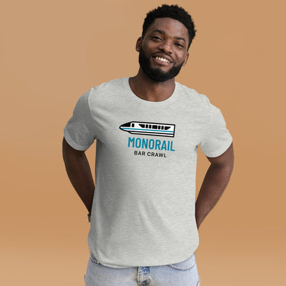 Monorail Bar Crawl Tee (Monorail Blue Variant)