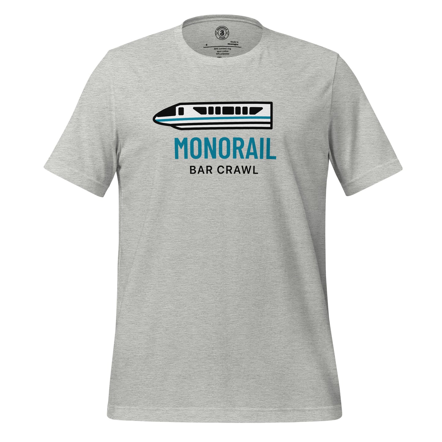 Monorail Bar Crawl Tee (Monorail Blue Variant)