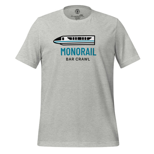 Monorail Bar Crawl Tee (Monorail Blue Variant)