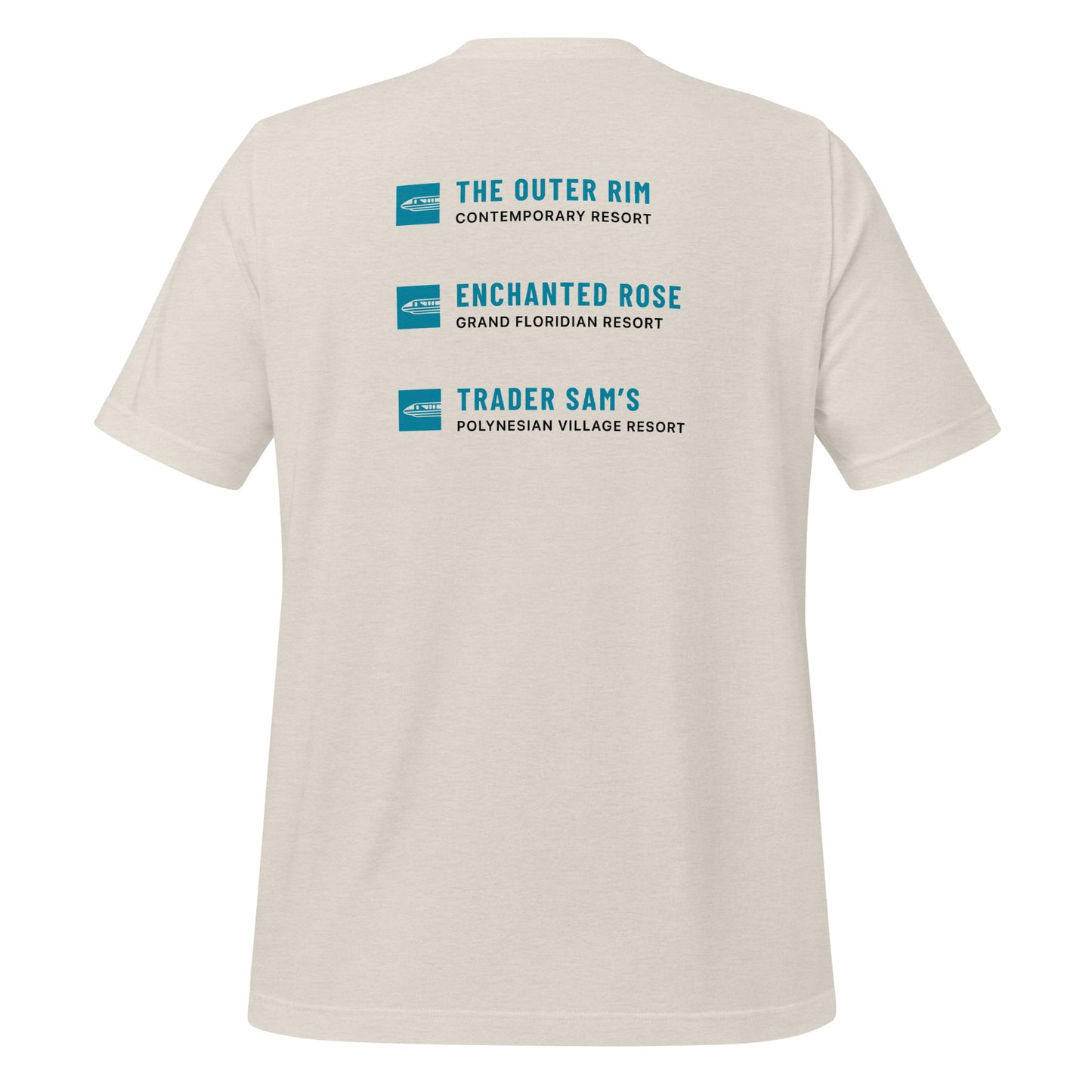 Monorail Bar Crawl Tee (Monorail Blue Variant)