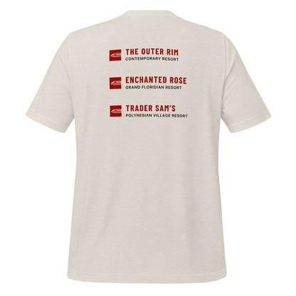 Monorail Bar Crawl Tee (Monorail Red Variant)