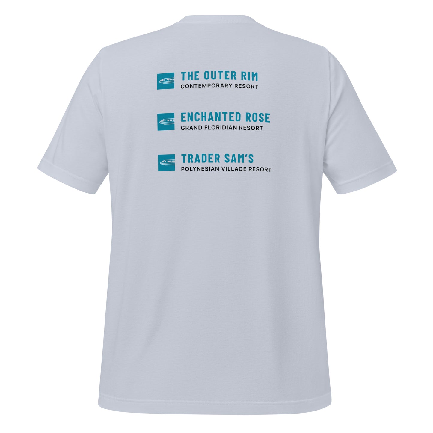 Monorail Bar Crawl Tee (Monorail Blue Variant)