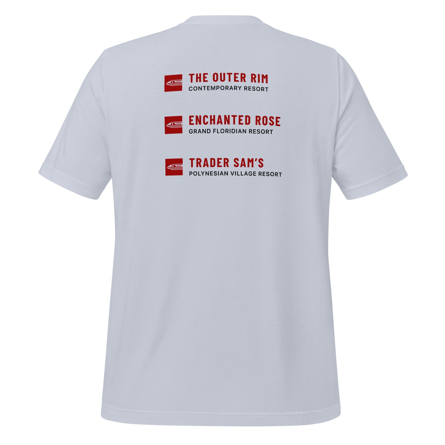 Monorail Bar Crawl Tee (Monorail Red Variant)