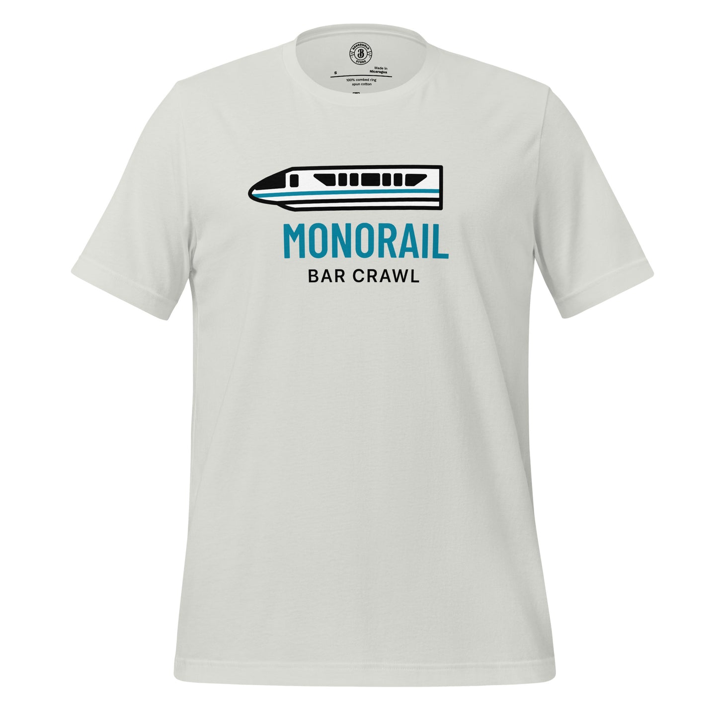 Monorail Bar Crawl Tee (Monorail Blue Variant)