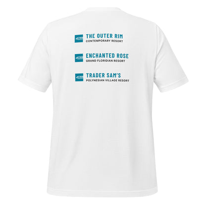 Monorail Bar Crawl Tee (Monorail Blue Variant)