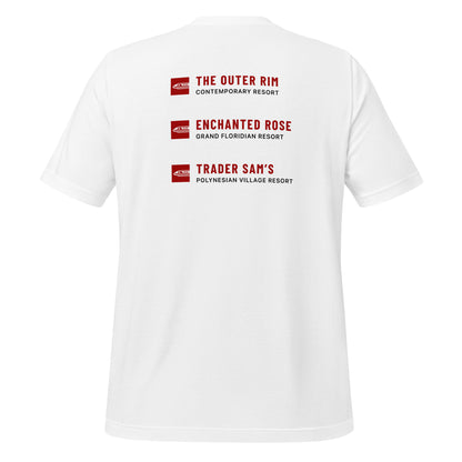 Monorail Bar Crawl Tee (Monorail Red Variant)