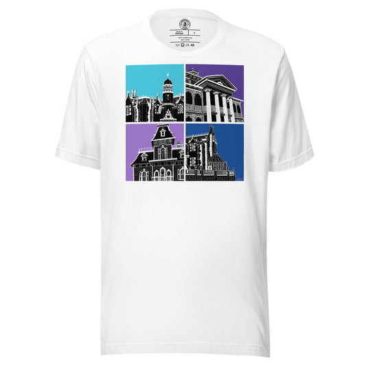 The Four Mansions Tee (Frightening White Variant)