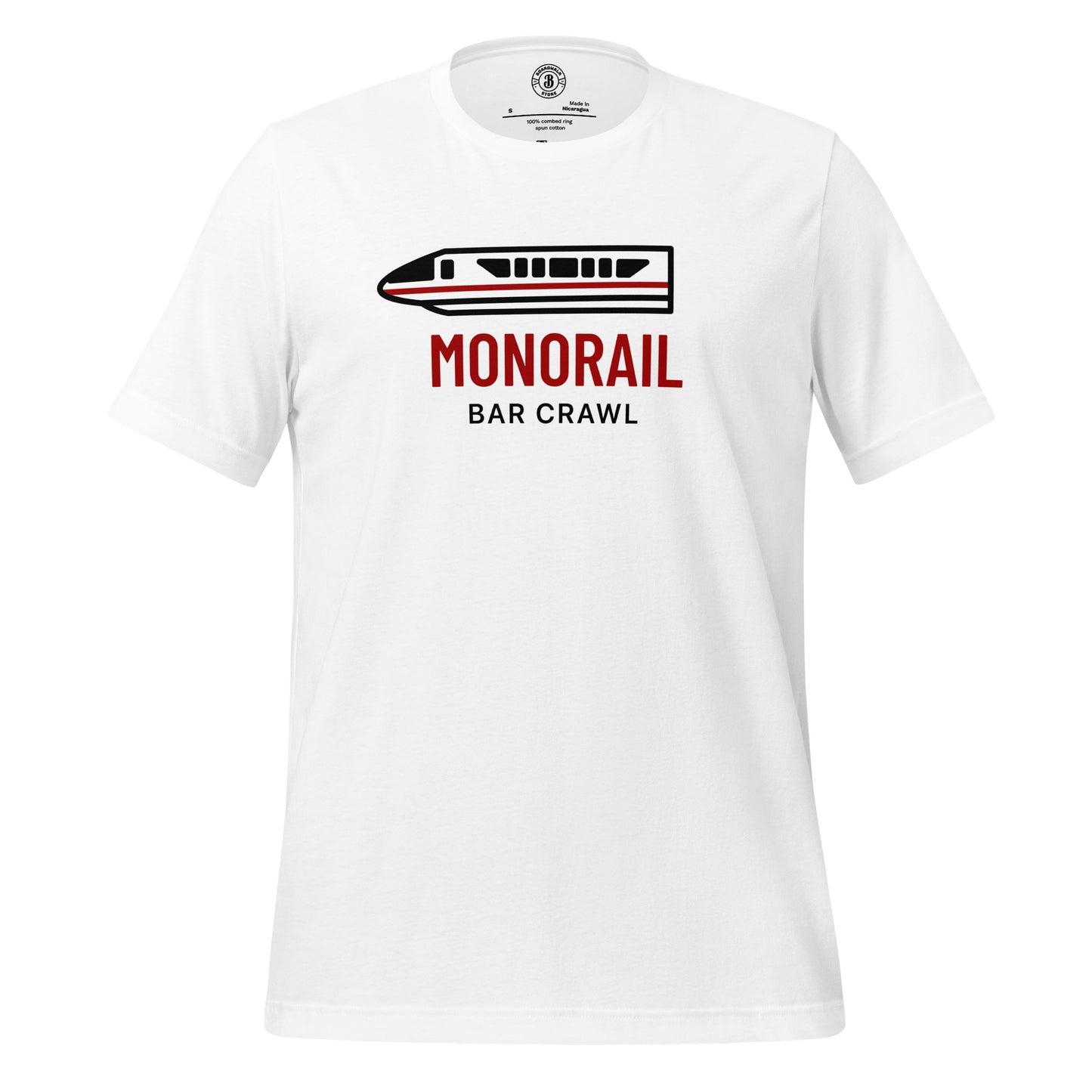 Monorail Bar Crawl Tee (Monorail Red Variant)